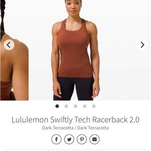 Lululemon Swiftly Tech Racerback 2.0
